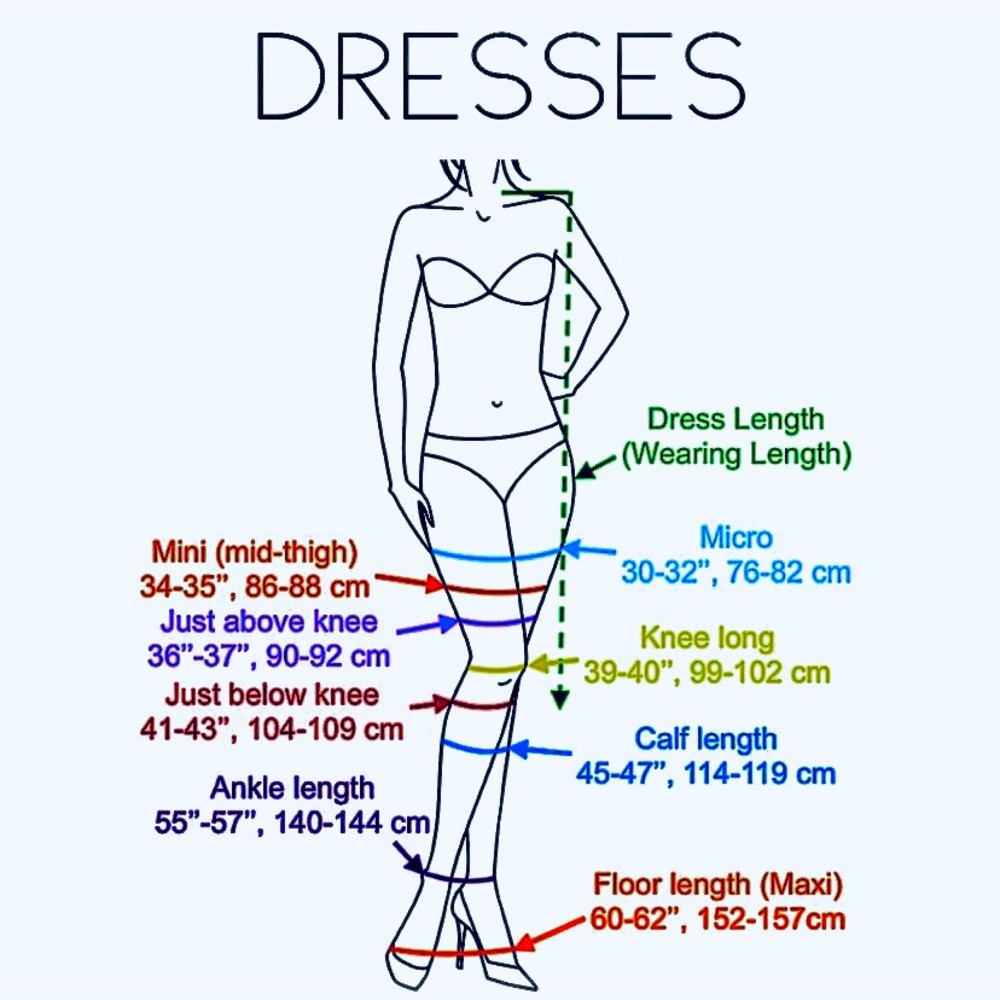 👗DRESSES/SKIRTS Size Chart - Picture 2 of 8